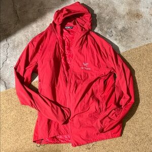 Arc'teryx Vibrant Red Lightweight Jacket